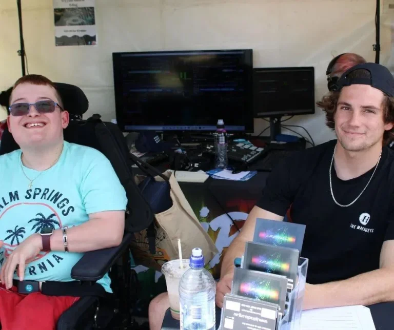 Jack and Danny in the IPL studio