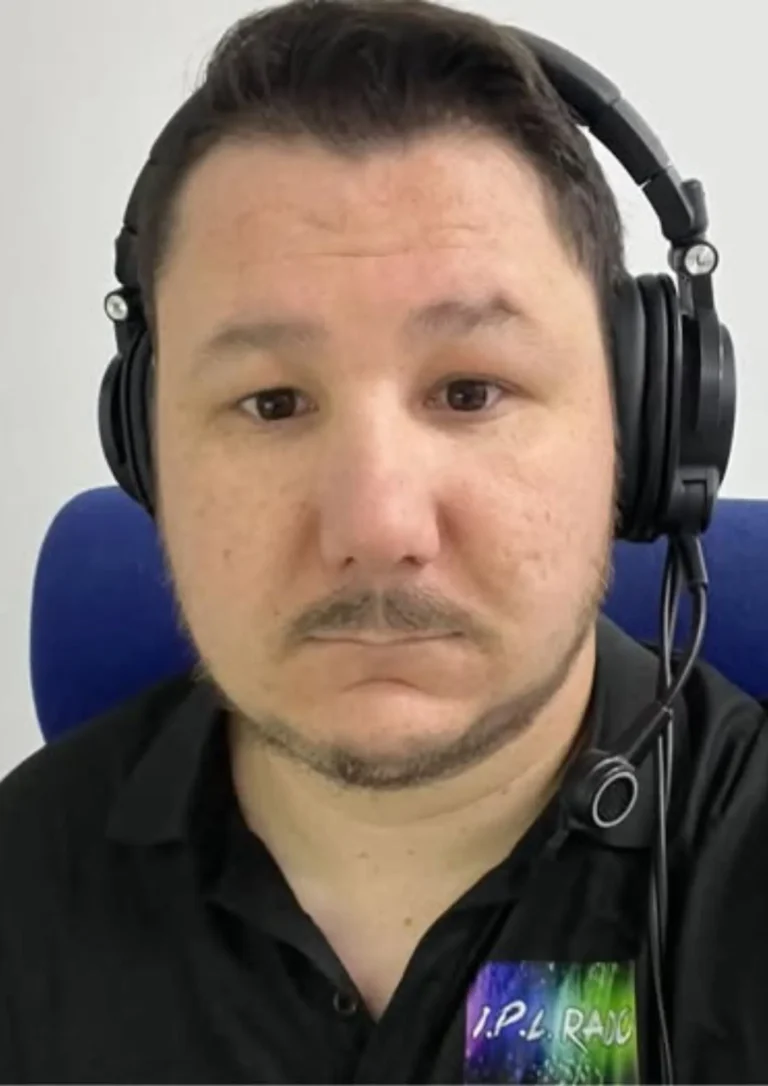 Brandon in the IPL studio